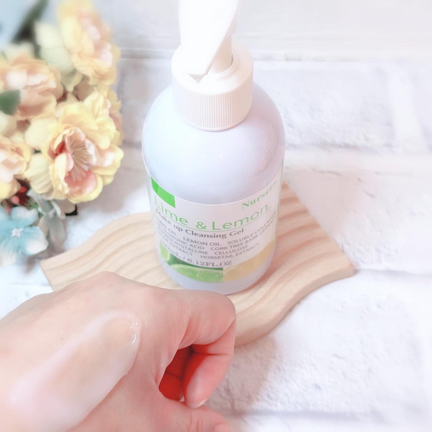 Wクレンジングジェルライム&レモン/Nursery(ナーセリー)/クレンジングジェルを使ったクチコミ(3枚目)