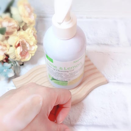 Wクレンジングジェルライム&レモン/Nursery(ナーセリー)/クレンジングジェルを使ったクチコミ(3枚目)