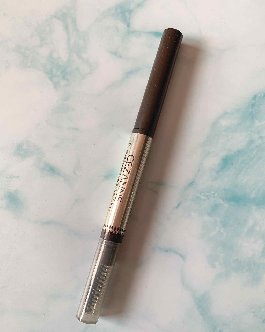 ブラシ付きアイブロウ繰り出し/CEZANNE/アイブロウペンシルを使ったクチコミ（1枚目）