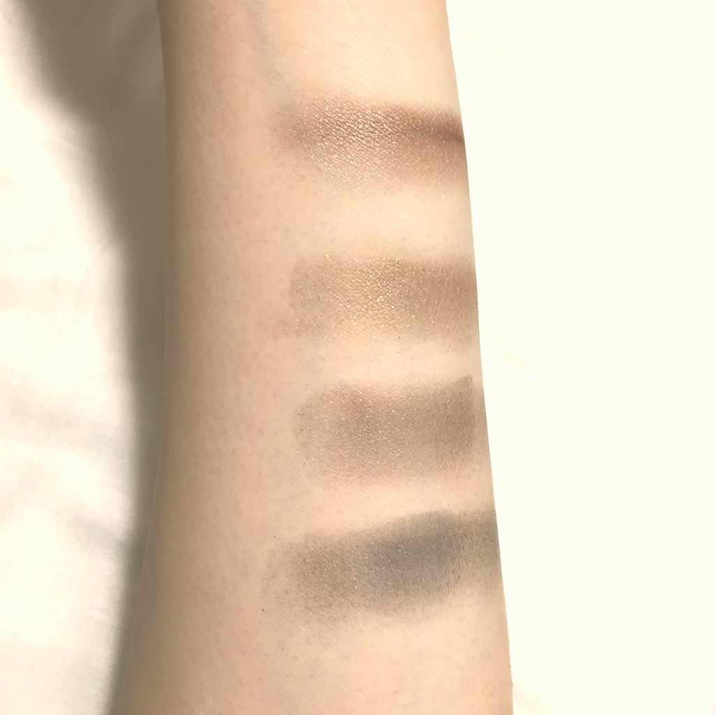 グラマラスリッチ アイパレット (クリスマスコフレ 2018)/Visée/メイクアップキットを使ったクチコミ(3枚目)