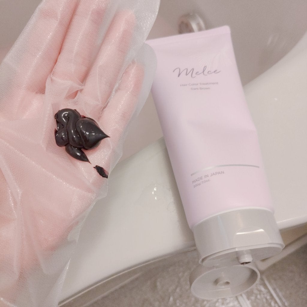 ヘアカラートリートメント/MELCE/ヘアカラーを使ったクチコミ(2枚目)