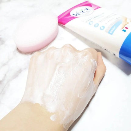 ヴィート ピュアバスタイム除毛クリーム 敏感肌用/Veet/除毛クリームを使ったクチコミ(6枚目)