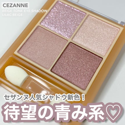 ベージュトーンアイシャドウ/CEZANNE/アイシャドウパレットを使ったクチコミ(1枚目)