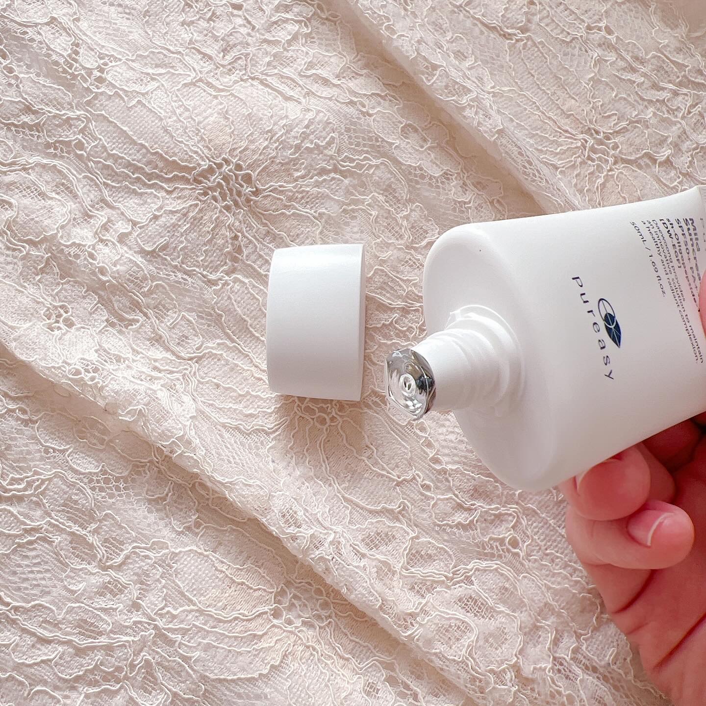 マイルドサンクリーム/ピュレアジー/日焼け止めクリームを使ったクチコミ（2枚目）