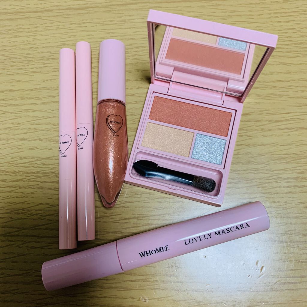 フーミー アイシャドウパレット/WHOMEE/アイシャドウパレットを使ったクチコミ（1枚目）