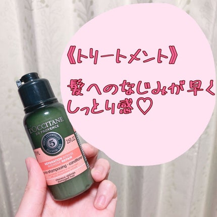 ファイブハーブスリペアリングシャンプー/コンディショナー/L'OCCITANE/シャンプー・コンディショナーを使ったクチコミ(4枚目)