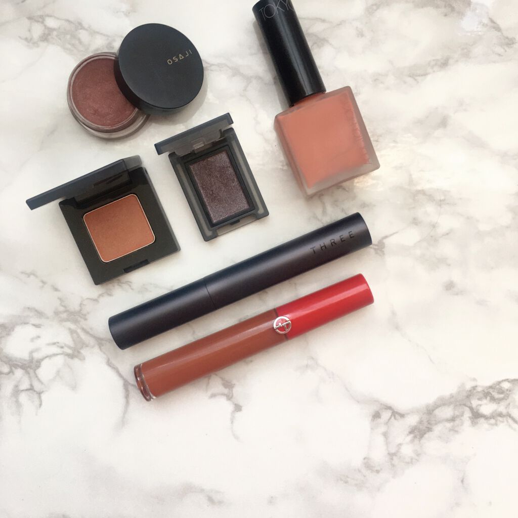 ニュアンス アイシャドウ d05 Rakuyou〈落陽〉/OSAJI/単色アイシャドウを使ったクチコミ（1枚目）