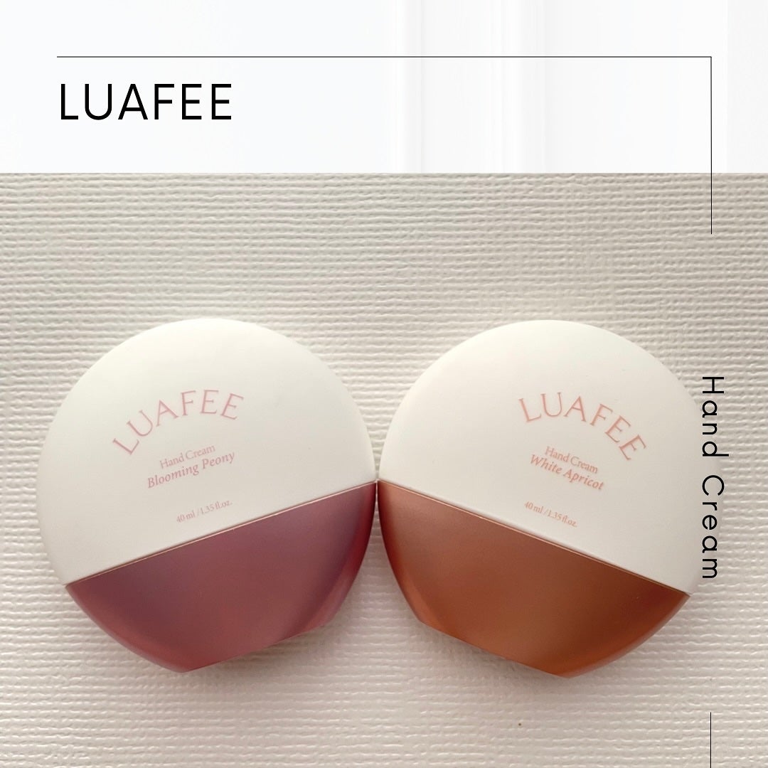 パフュームハンドクリームホワイトアプリコット/LUAFEE/ハンドクリームを使ったクチコミ(1枚目)