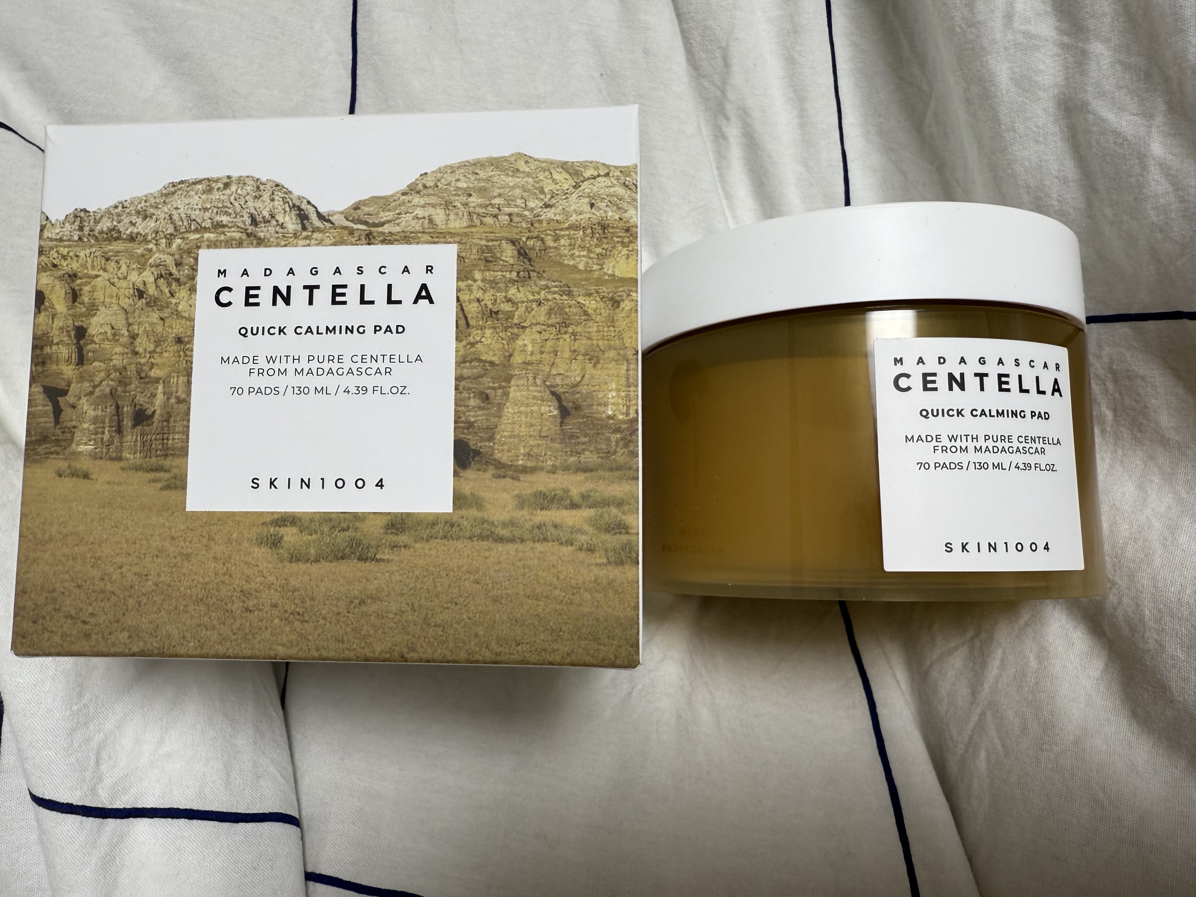 センテラ クイックカーミングパッド/SKIN1004/トナーパッドを使ったクチコミ（1枚目）