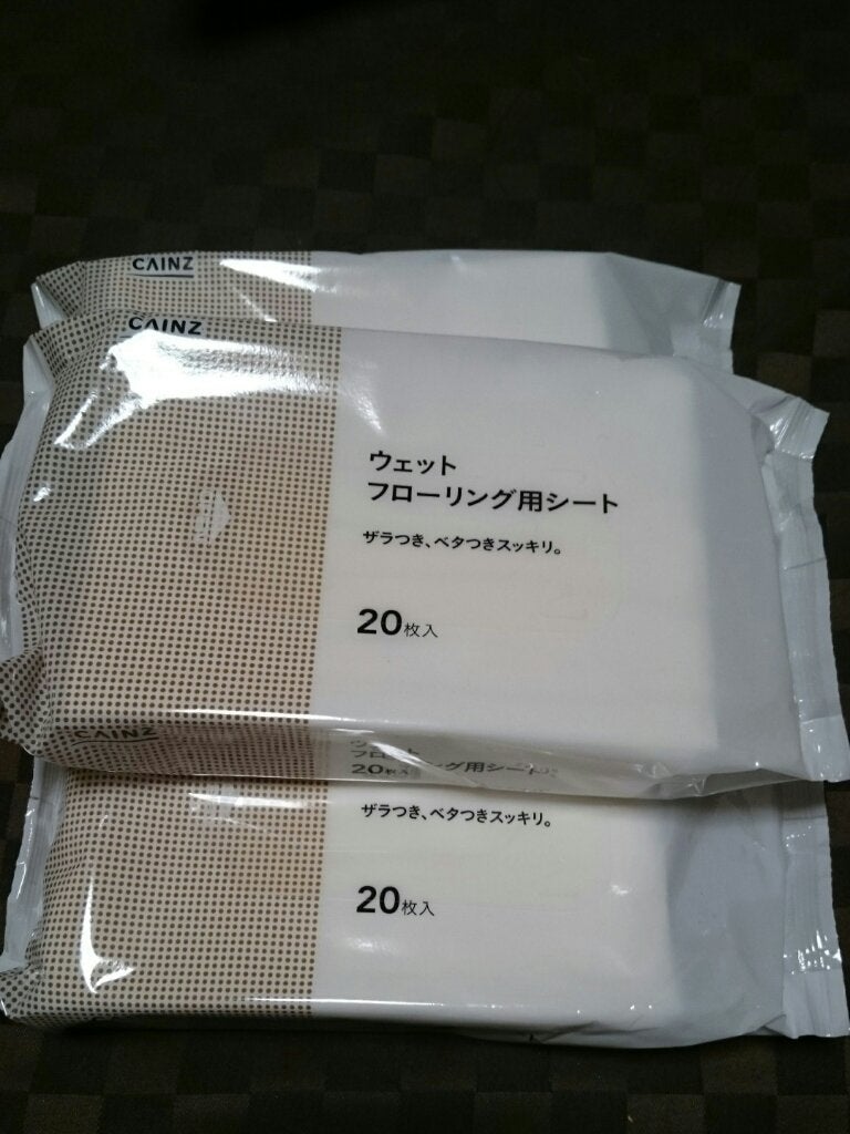 真那💜元美容部員 on LIPS 「❇カインズ❇❇ウェットフローリング用シート❇20枚入り💜カイン..」(1枚目)