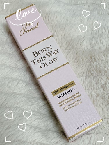 ボーン ディス ウェイ グロウ モイスチュアライジング メイクアップ プライマー/Too Faced/化粧下地を使ったクチコミ（2枚目）