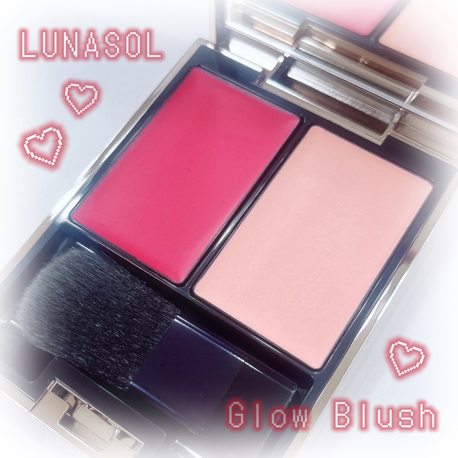 グロウブラッシュ EX02 Cassis Grace＜限定＞/LUNASOL/パウダーチークを使ったクチコミ（1枚目）