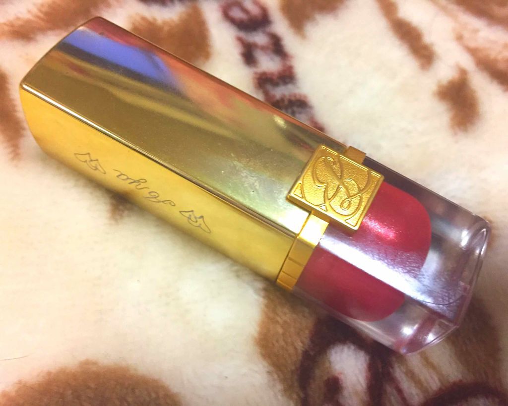ピュア カラー クリスタル シアー リップスティック/ESTEE LAUDER/口紅を使ったクチコミ(2枚目)