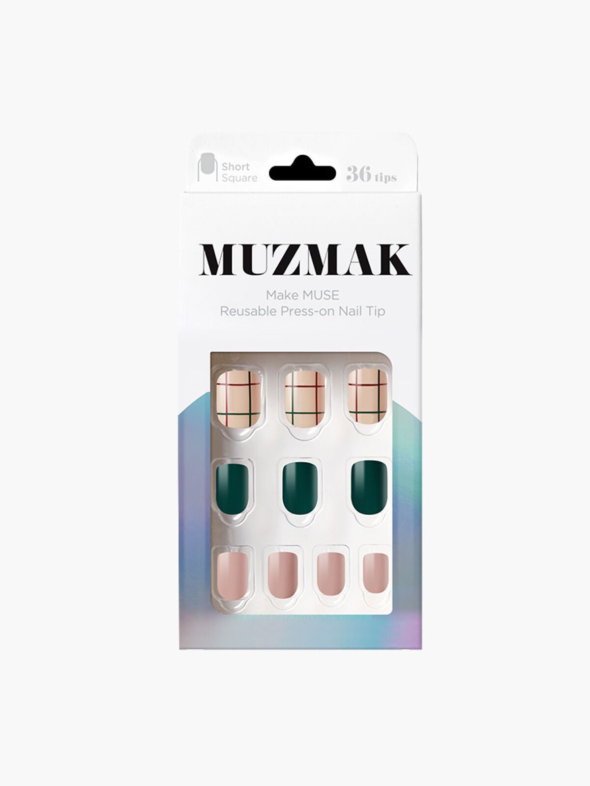 TPUネイルチップ(shape:Short Square) Muzmak