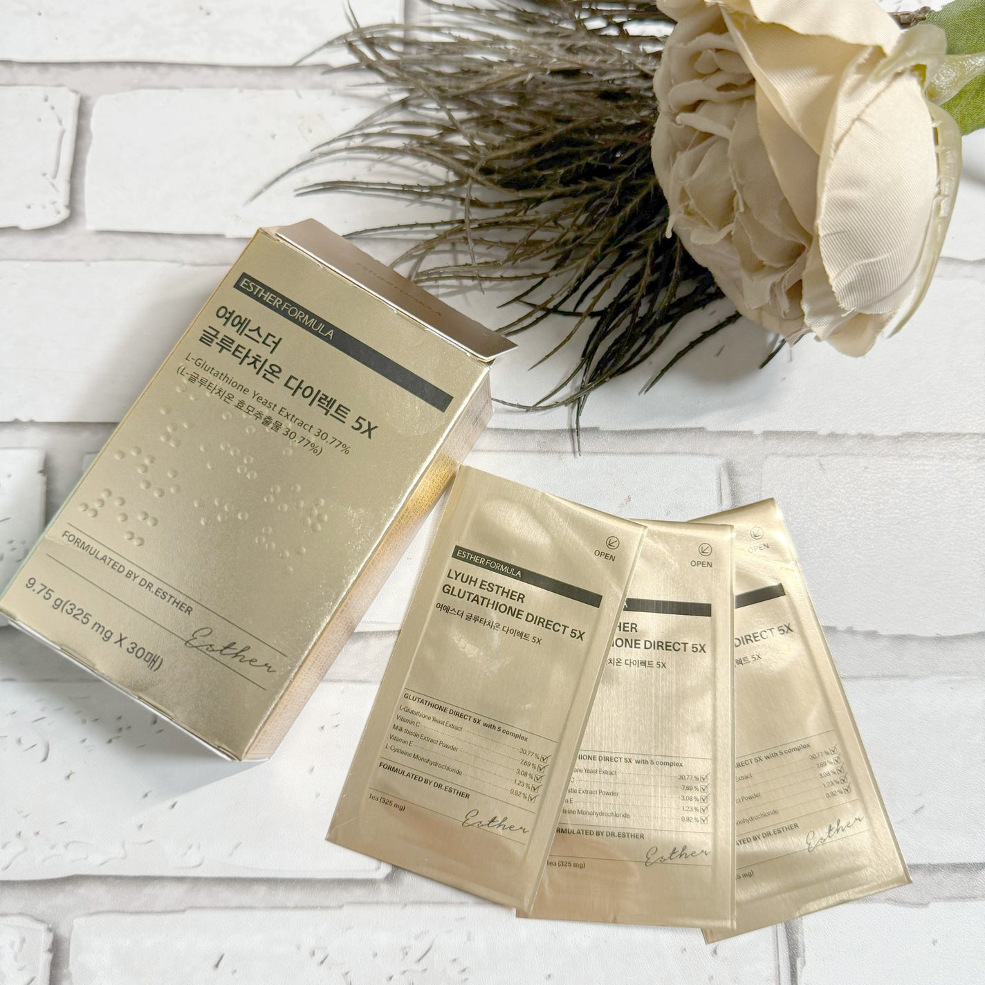 ヨエスターグルタチオンダイレクト5X/ESTHER FORMULA/美容サプリメントを使ったクチコミ(3枚目)