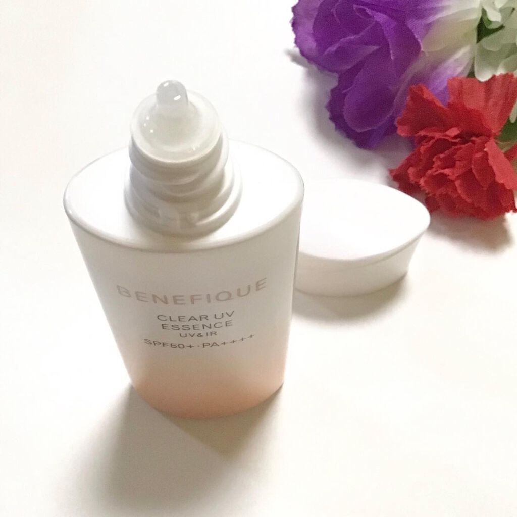 ベネフィーク クリア UV エッセンス（ＵＶ＆ＩＲ）/BENEFIQUE/日焼け止めローションを使ったクチコミ（3枚目）