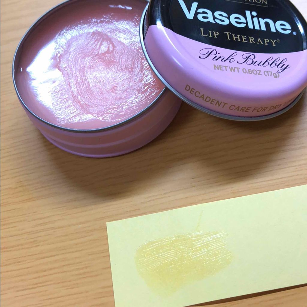 リップ スパークリングピンク/ヴァセリン/リップケアを使ったクチコミ(3枚目)