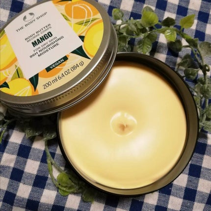 ボディバター マンゴー/THE BODY SHOP/ボディクリームを使ったクチコミ(3枚目)