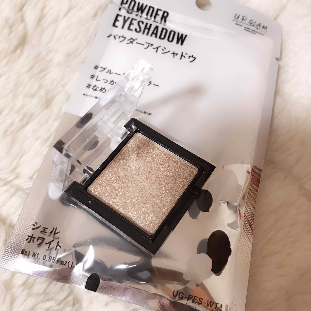 UR GLAM　SELECT EYES/U R GLAM/単色アイシャドウを使ったクチコミ（1枚目）