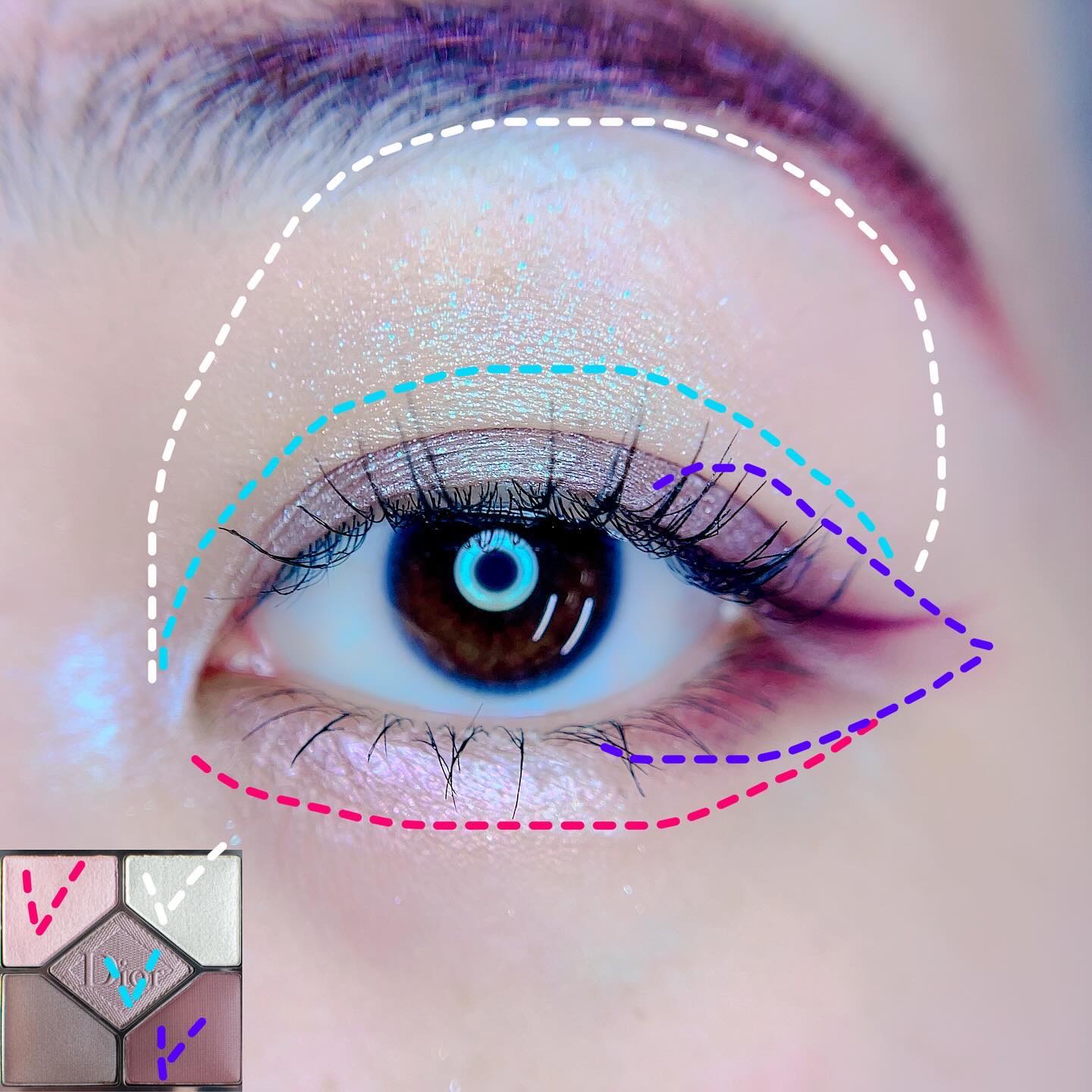 クシ ブロー M アズキ ブラウン/shu uemura/眉マスカラを使ったクチコミ（2枚目）