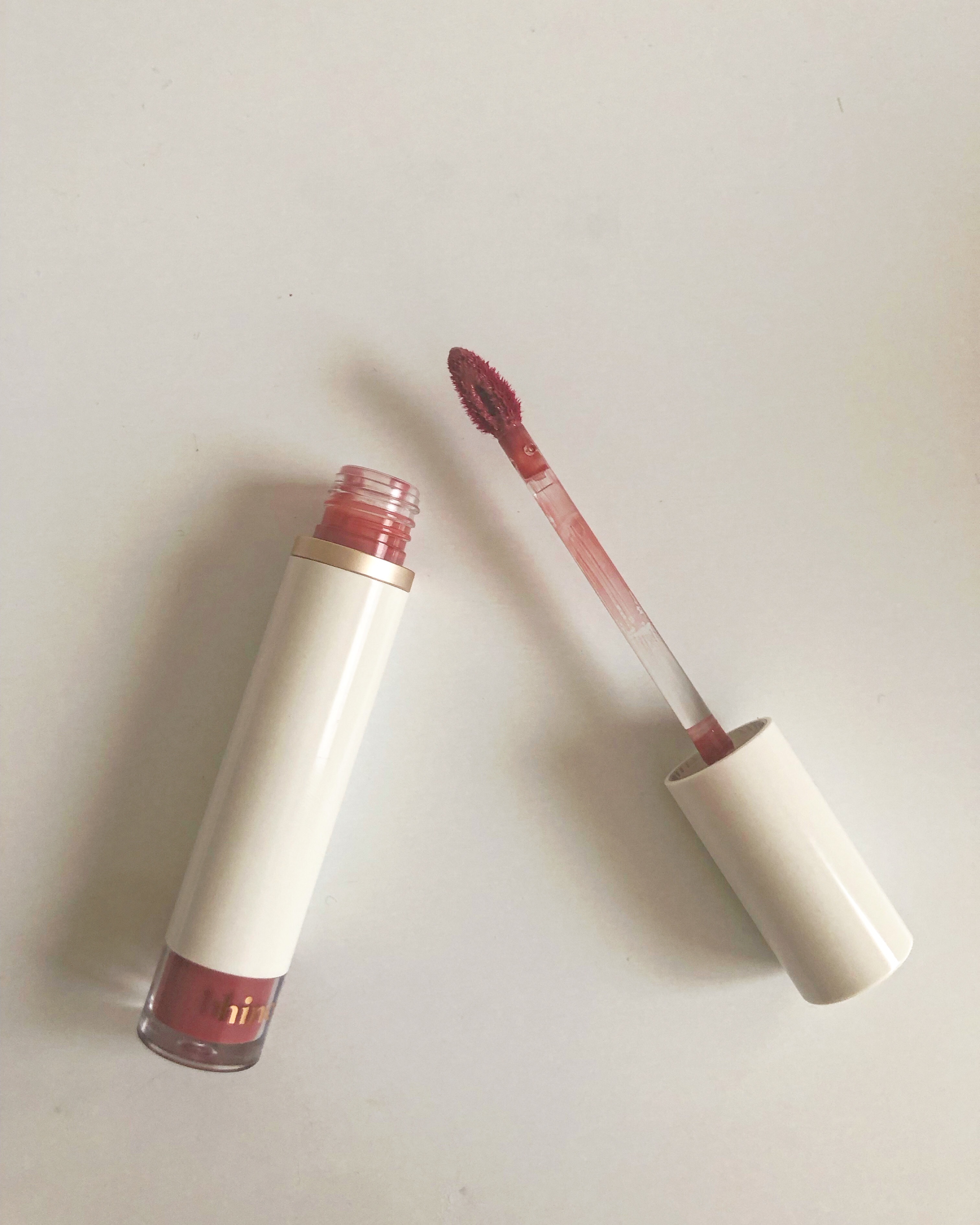 ムードインハンサーウォーターリキッドグロウ/hince/口紅を使ったクチコミ（1枚目）