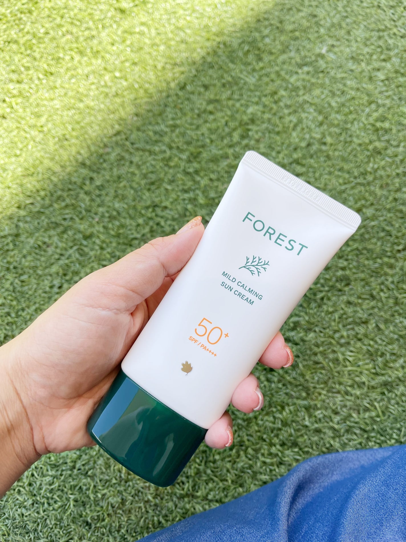 フォレスト マイルドカーミングサンクリーム/FoRest by Greenfinger/日焼け止めクリームを使ったクチコミ(1枚目)