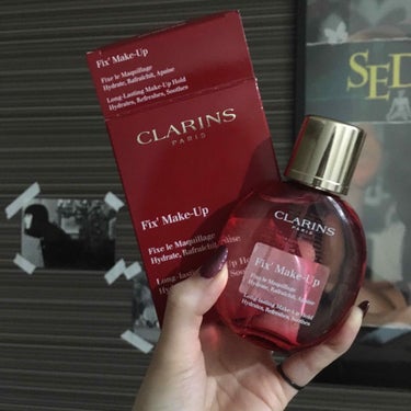 フィックス メイクアップ/CLARINS/ミスト状化粧水を使ったクチコミ（1枚目）