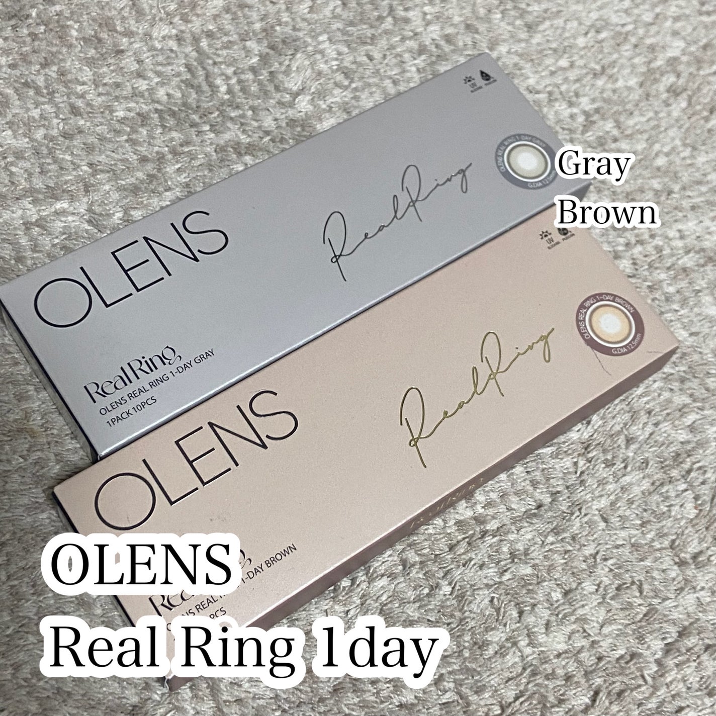 Real Ring 1day/OLENS/ワンデー(1DAY)カラコンを使ったクチコミ(2枚目)