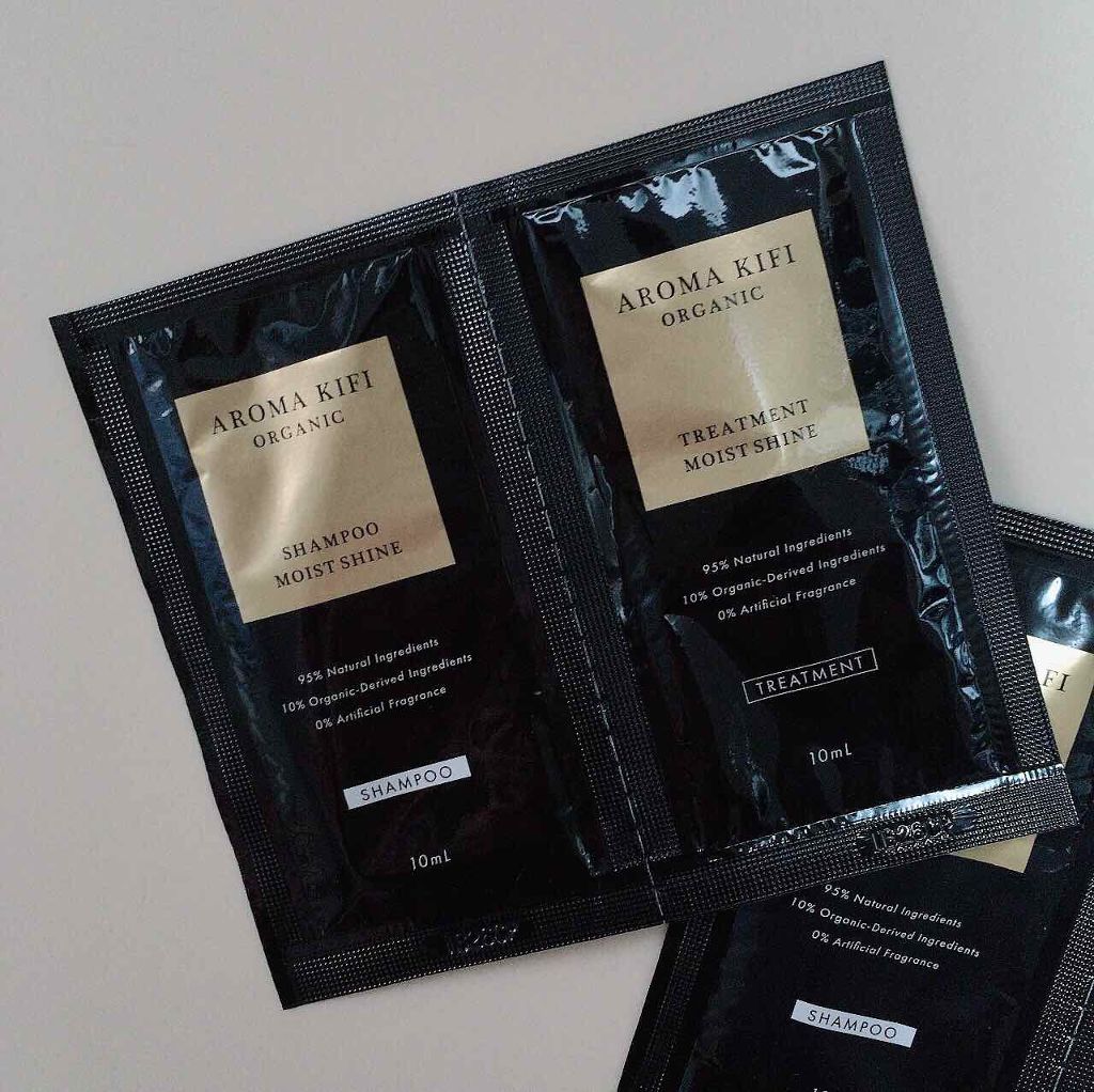 オーガニックシャンプー／トリートメント＜モイストシャイン＞/AROMA KIFI/シャンプー・コンディショナーを使ったクチコミ（1枚目）