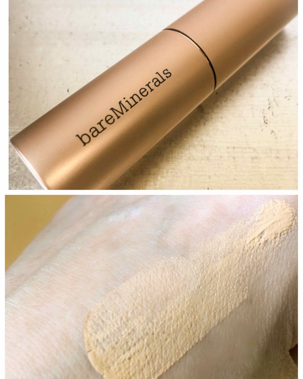 CR ハイドレイティング ファンデーション スティック/bareMinerals/その他ファンデーションを使ったクチコミ（2枚目）