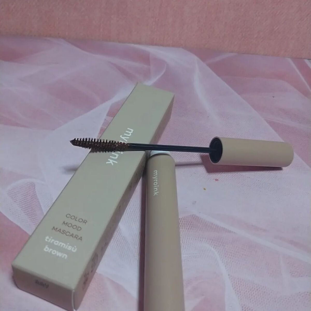 カラームードマスカラ/myroink/マスカラを使ったクチコミ(1枚目)