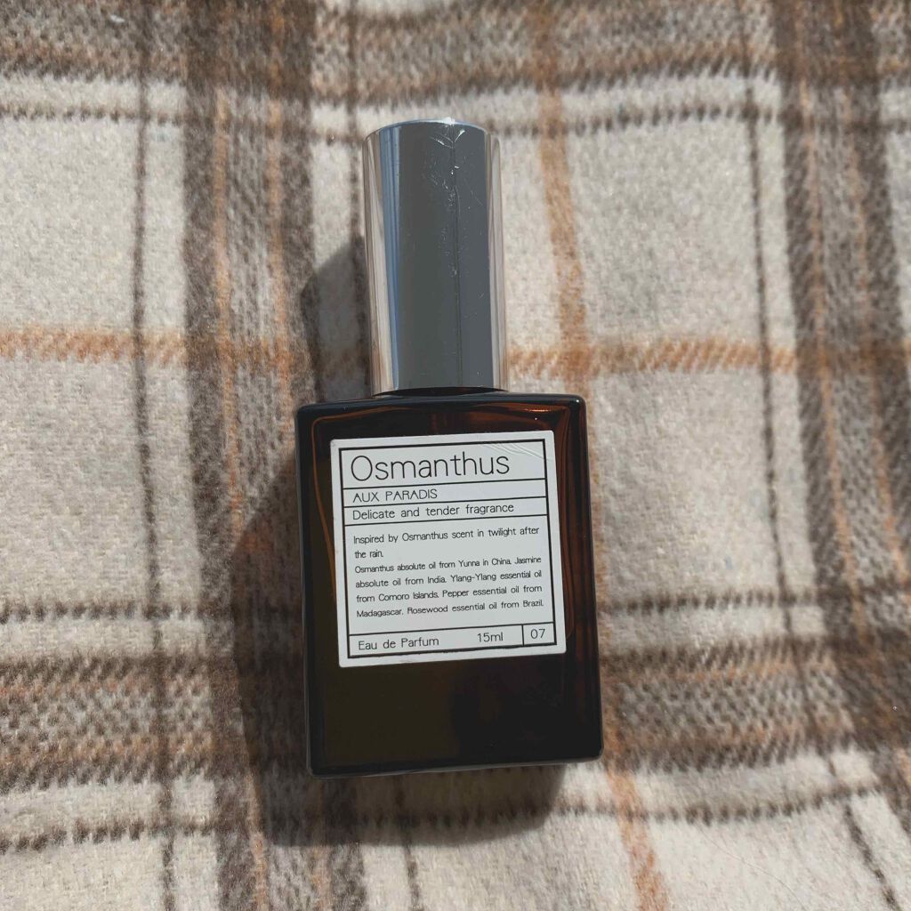 オードパルファム　#07 Osmanthus 〔オスマンサス〕/AUX PARADIS/香水(レディース)を使ったクチコミ（1枚目）