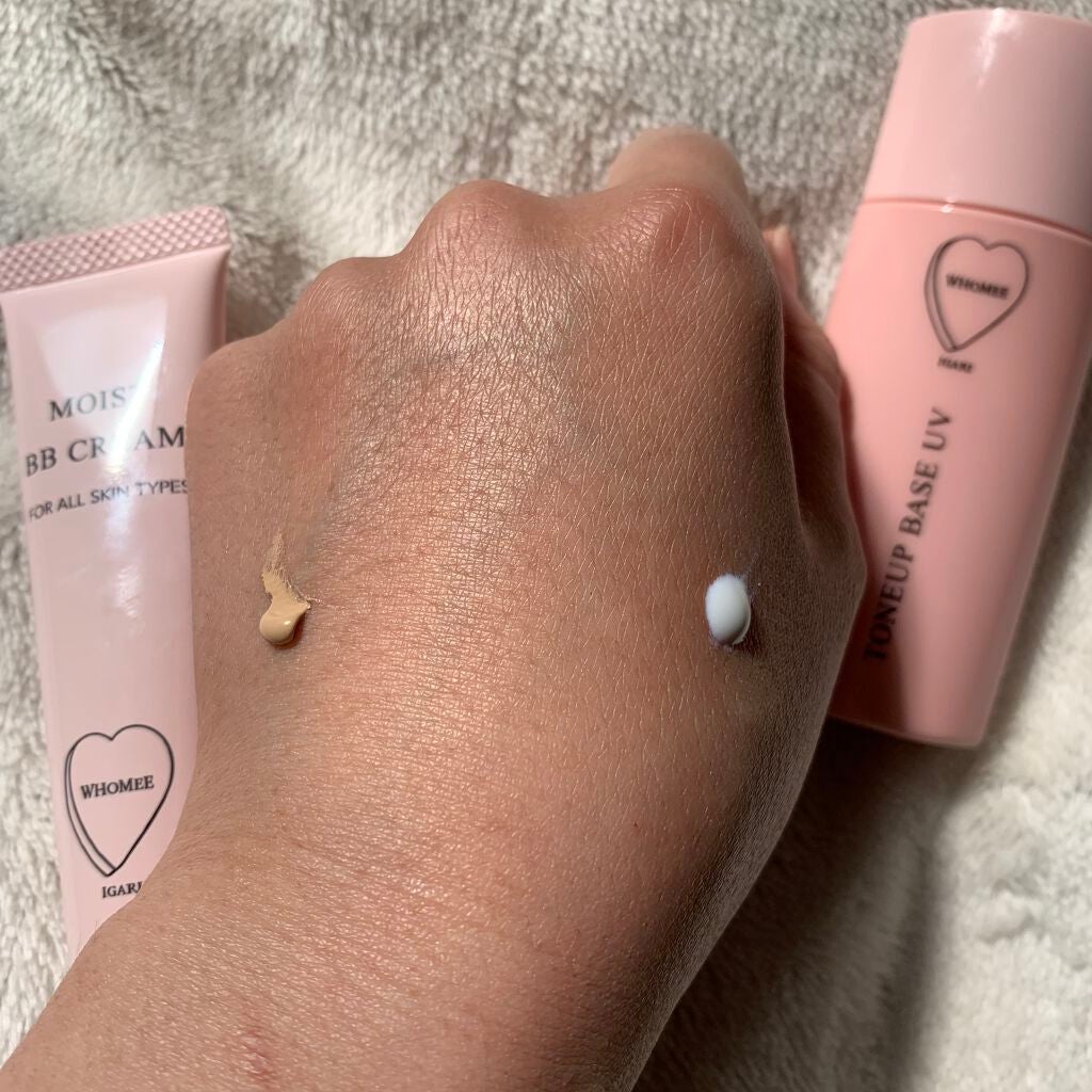 トーンアップベースUV/WHOMEE/化粧下地を使ったクチコミ(2枚目)