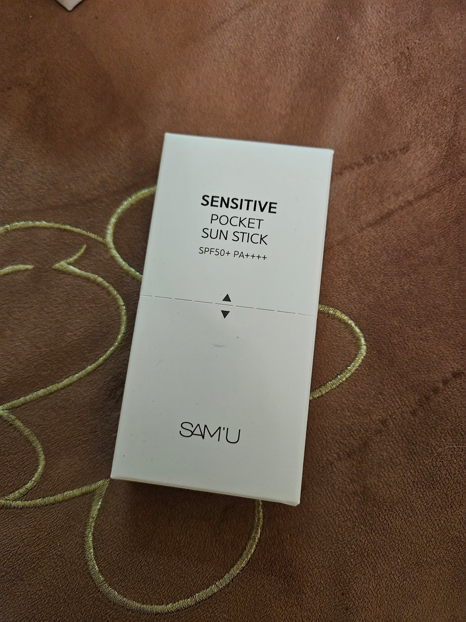 センシティブポケットサンスティック/SAM'U/日焼け止めスティックを使ったクチコミ（1枚目）