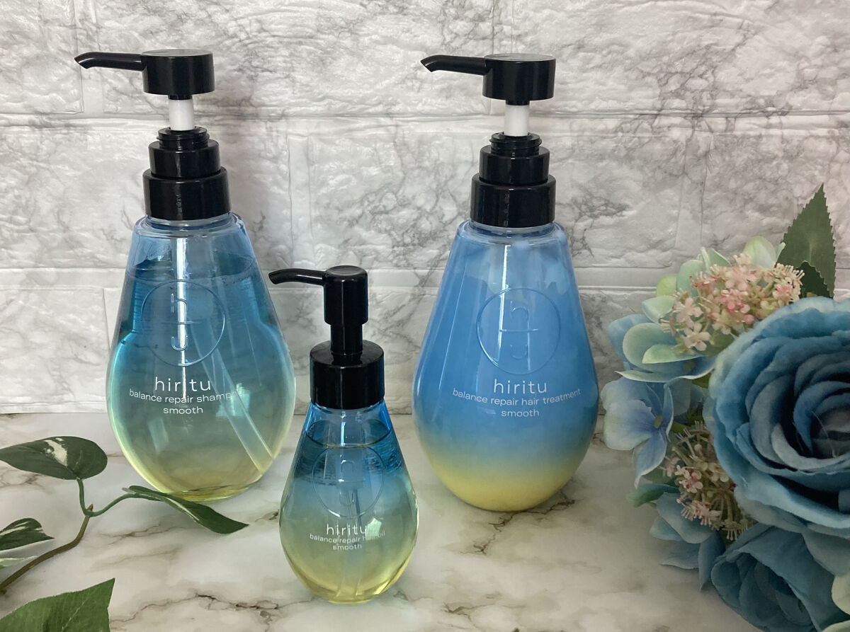 バランスリペアヘアオイル　スムース/hiritu/ヘアオイルを使ったクチコミ（1枚目）