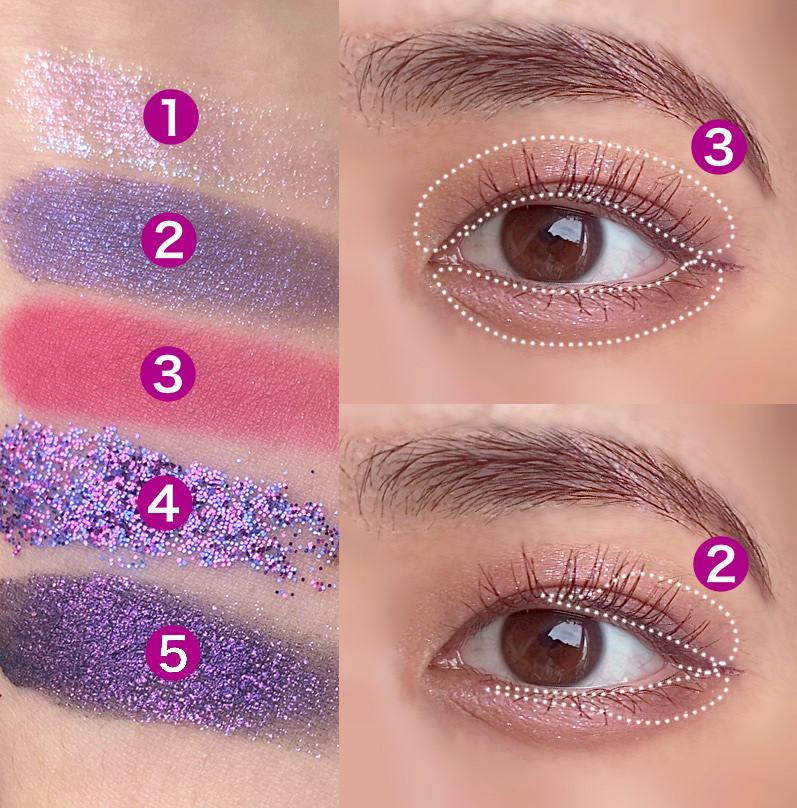 ロックザパーティ アイパレット/shu uemura/アイシャドウパレットを使ったクチコミ（2枚目）