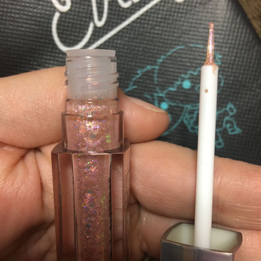 ダイヤモンドシリーズ 星空リキッドアイシャドウ/ZEESEA/リキッドアイシャドウを使ったクチコミ(2枚目)