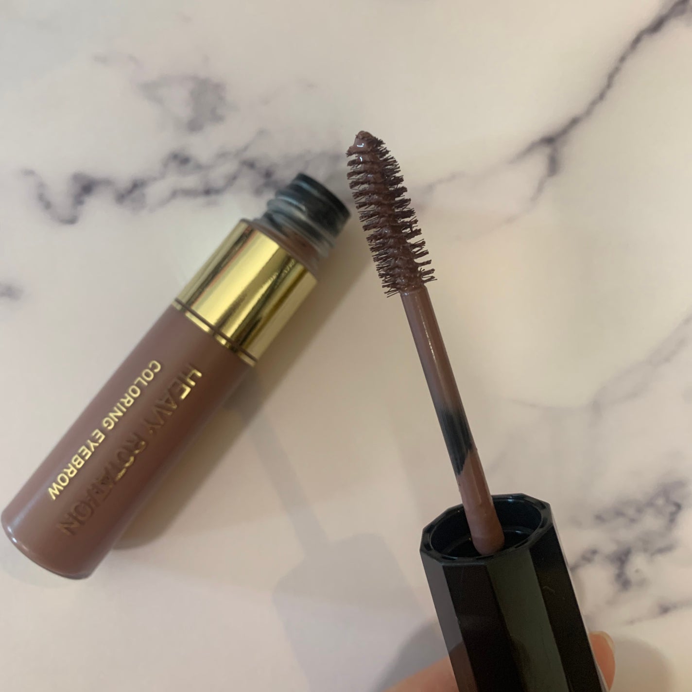 カラーリングアイブロウ/ヘビーローテーション/眉マスカラを使ったクチコミ(2枚目)