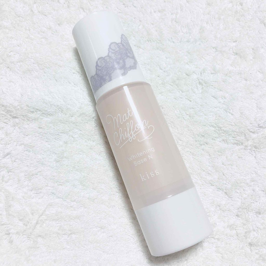 マットシフォン UVホワイトニングベースN/KiSS/化粧下地を使ったクチコミ（1枚目）