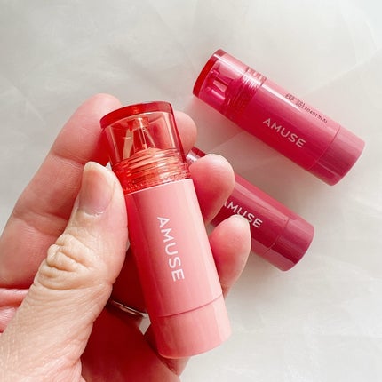 チークトクトク/AMUSE/リキッドチークを使ったクチコミ(5枚目)