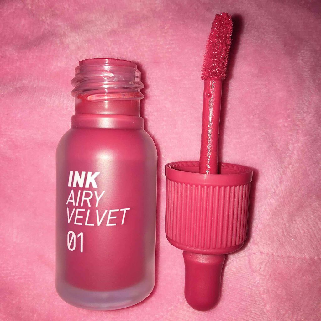 インク エアリー ベルベット/PERIPERA/口紅を使ったクチコミ（3枚目）