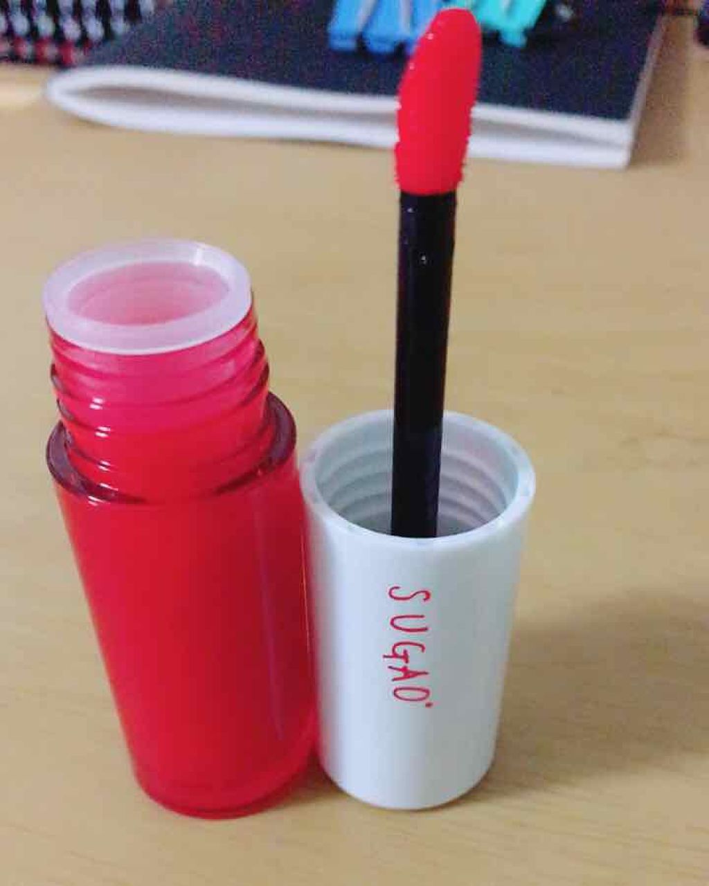 ジュレ感リップティント/SUGAO®/リップグロスを使ったクチコミ(2枚目)