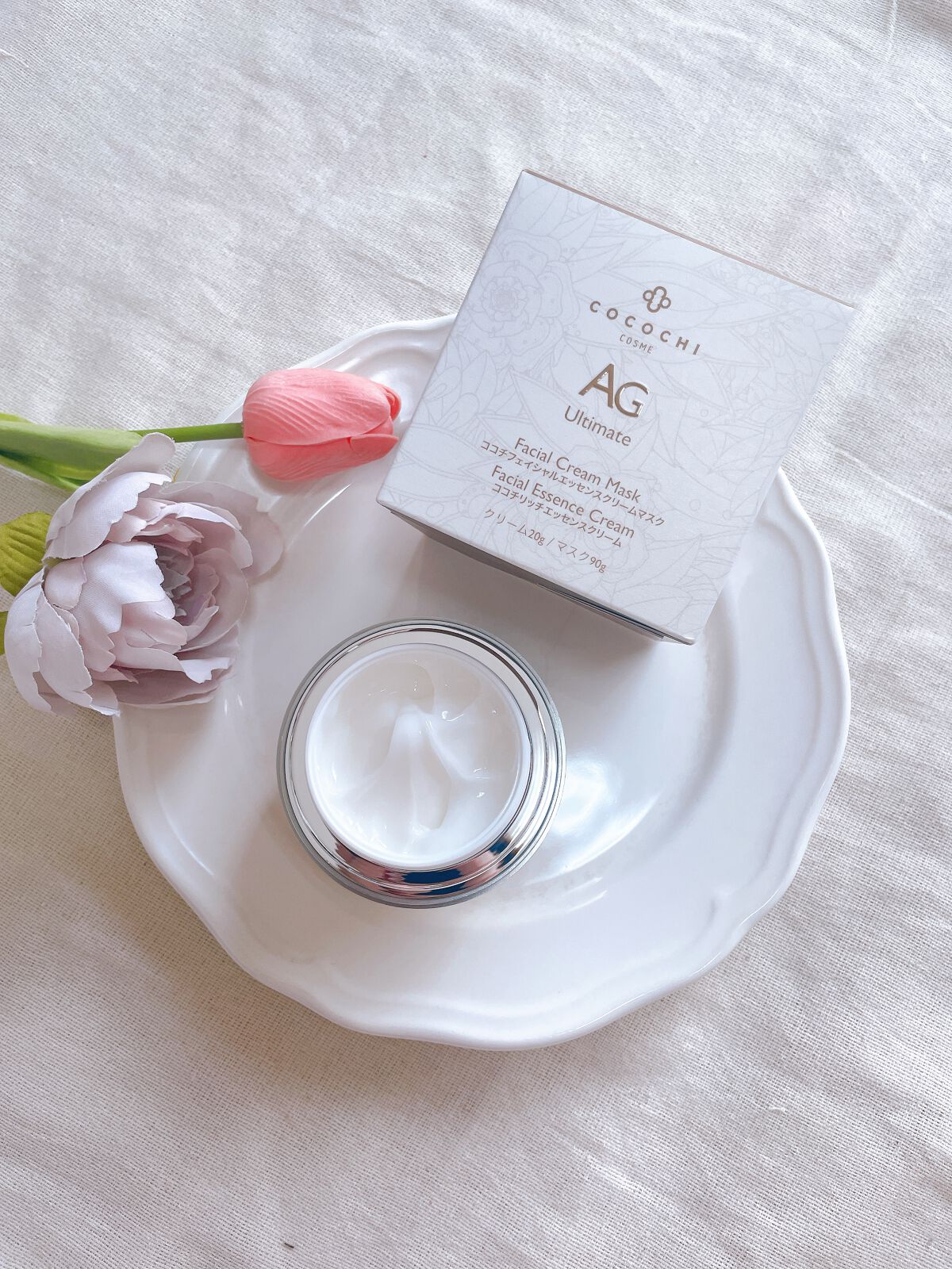 フェイシャル エッセンス クリームマスク/COCOCHI/フェイスクリームを使ったクチコミ（2枚目）