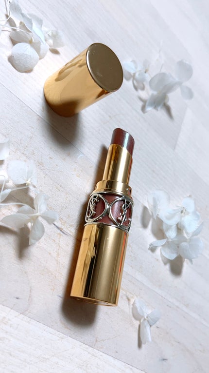 ルージュ ヴォリュプテ シャイン/YVES SAINT LAURENT BEAUTE/口紅を使ったクチコミ(1枚目)