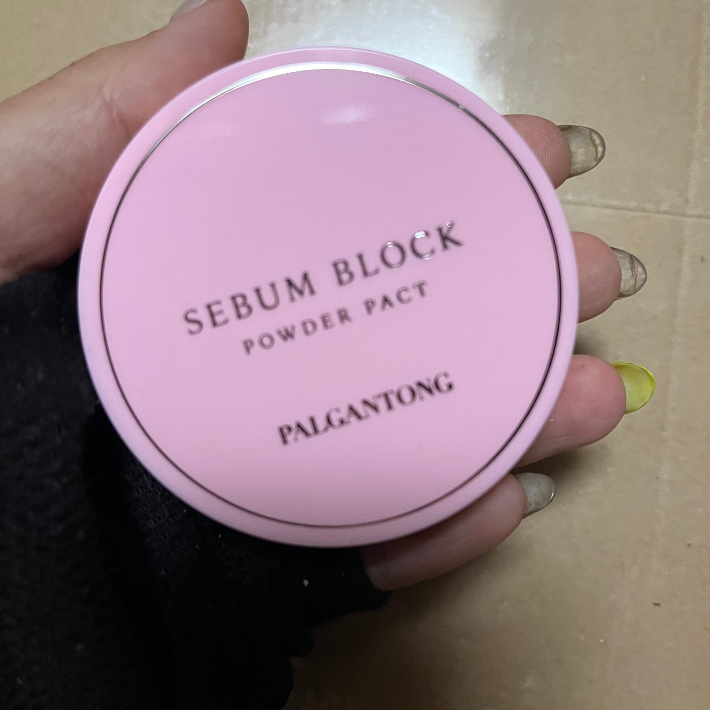 セバムブロックパウダーパクト/パルガントン/プレストパウダーを使ったクチコミ(2枚目)