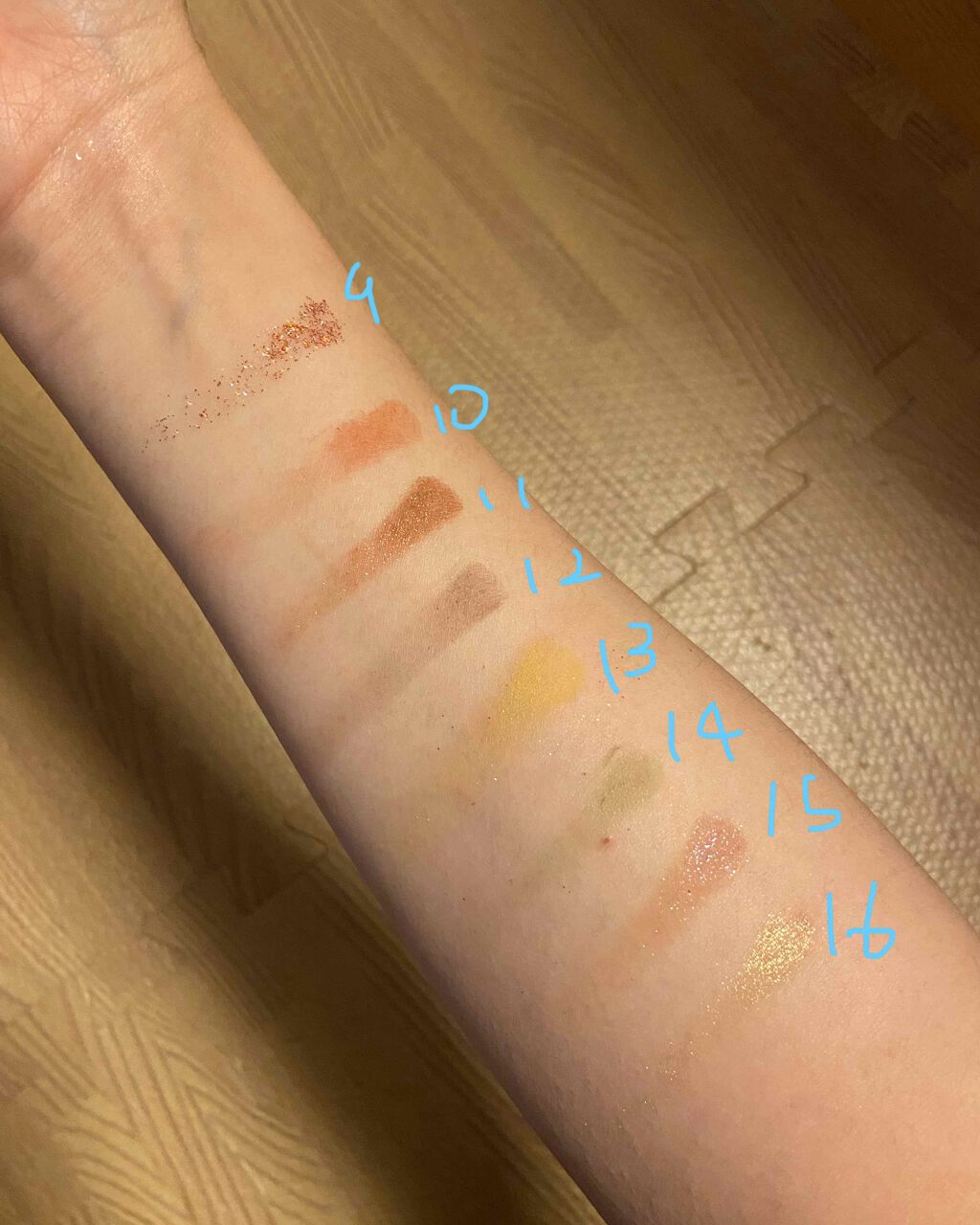 大英博物館 エジプトシリーズ アイシャドウパレット/ZEESEA/アイシャドウパレットを使ったクチコミ(4枚目)