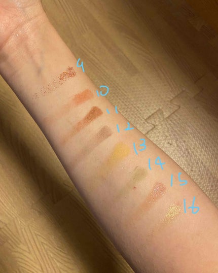 大英博物館 エジプトシリーズ アイシャドウパレット/ZEESEA/アイシャドウパレットを使ったクチコミ(4枚目)