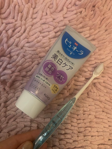 薬用ピュオーラ 美白ケア ハミガキ/ピュオーラ/歯磨き粉を使ったクチコミ(1枚目)