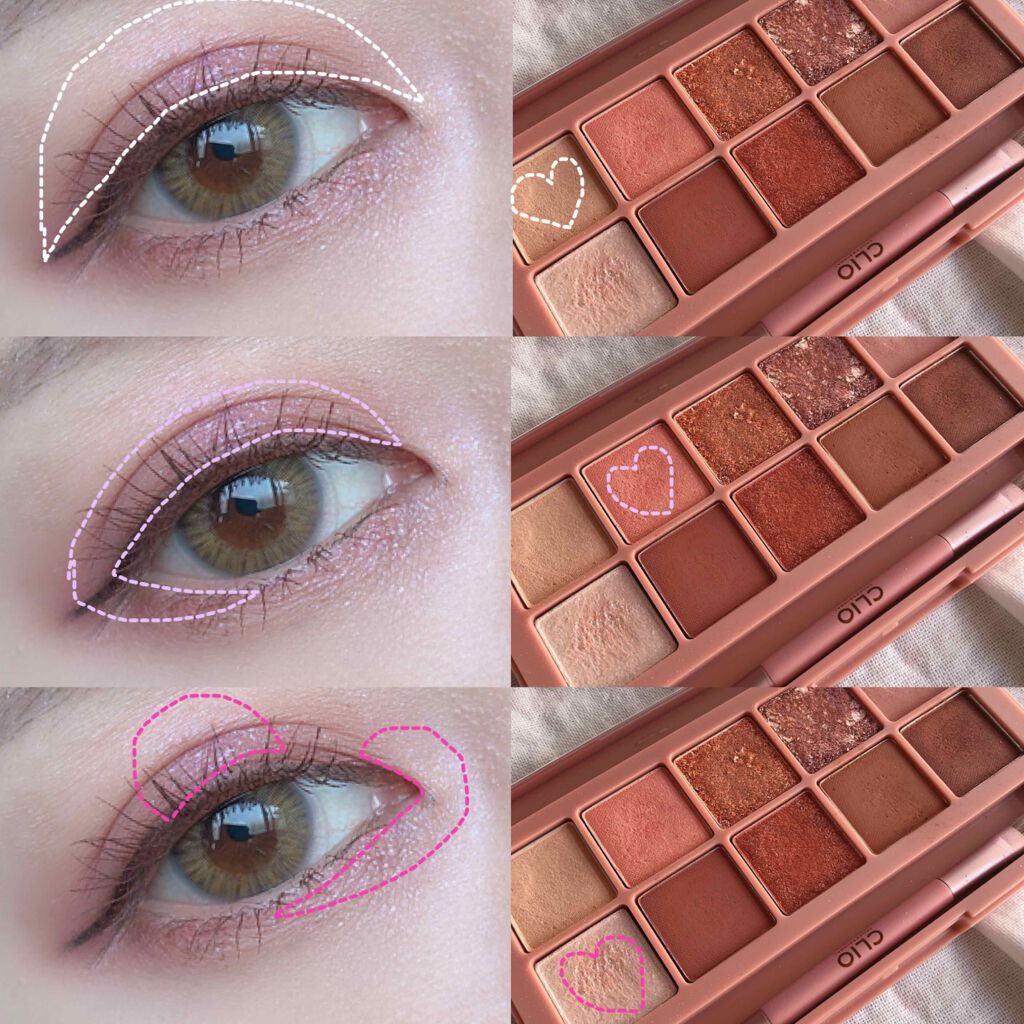 プロ アイ パレット/CLIO/アイシャドウパレットを使ったクチコミ(3枚目)
