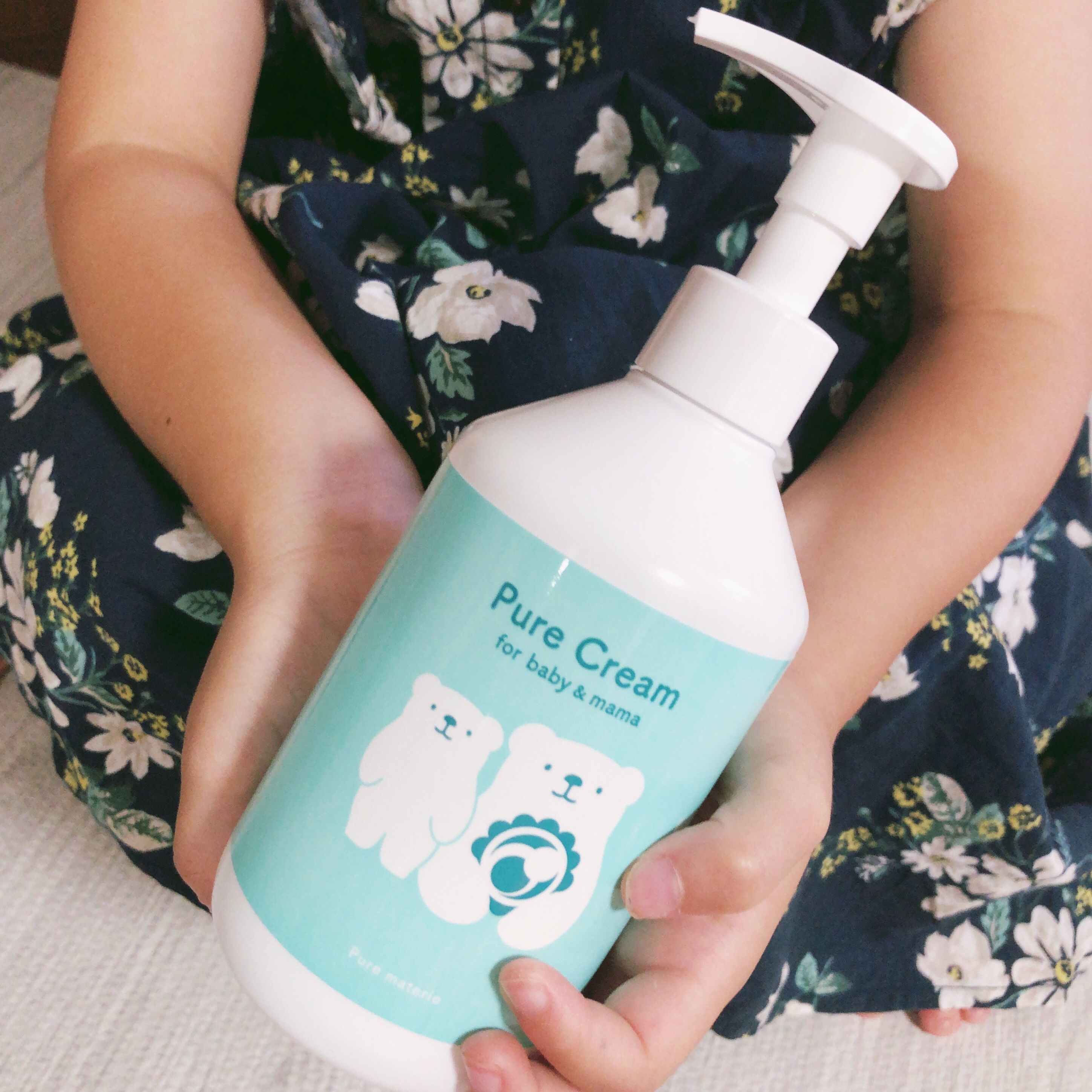 ピュア マテリエ ベビークリーム/pure materie/ボディクリームを使ったクチコミ（1枚目）